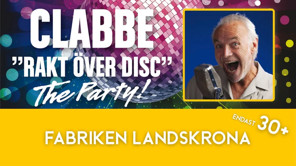 Clabbe – Rakt över disc